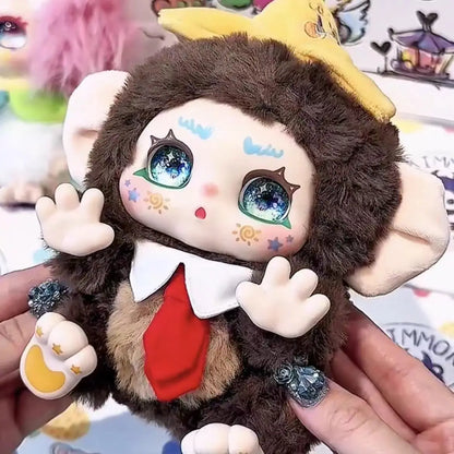 In Stock 100% Official 6PCS/Box Kimmon Regain Myself Series Blind Boxes Kawaii Vinyl Plush Keychains Cute Dolls Decorative Toys