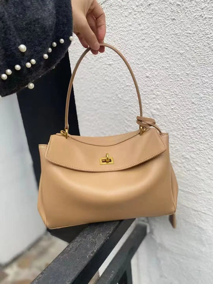 Women Bags Manufacturer Bags Luxury Genuine Leather Suede Tote Bag Custom Popular Women Shoulder Bag Handbag Trendy Hand Bag