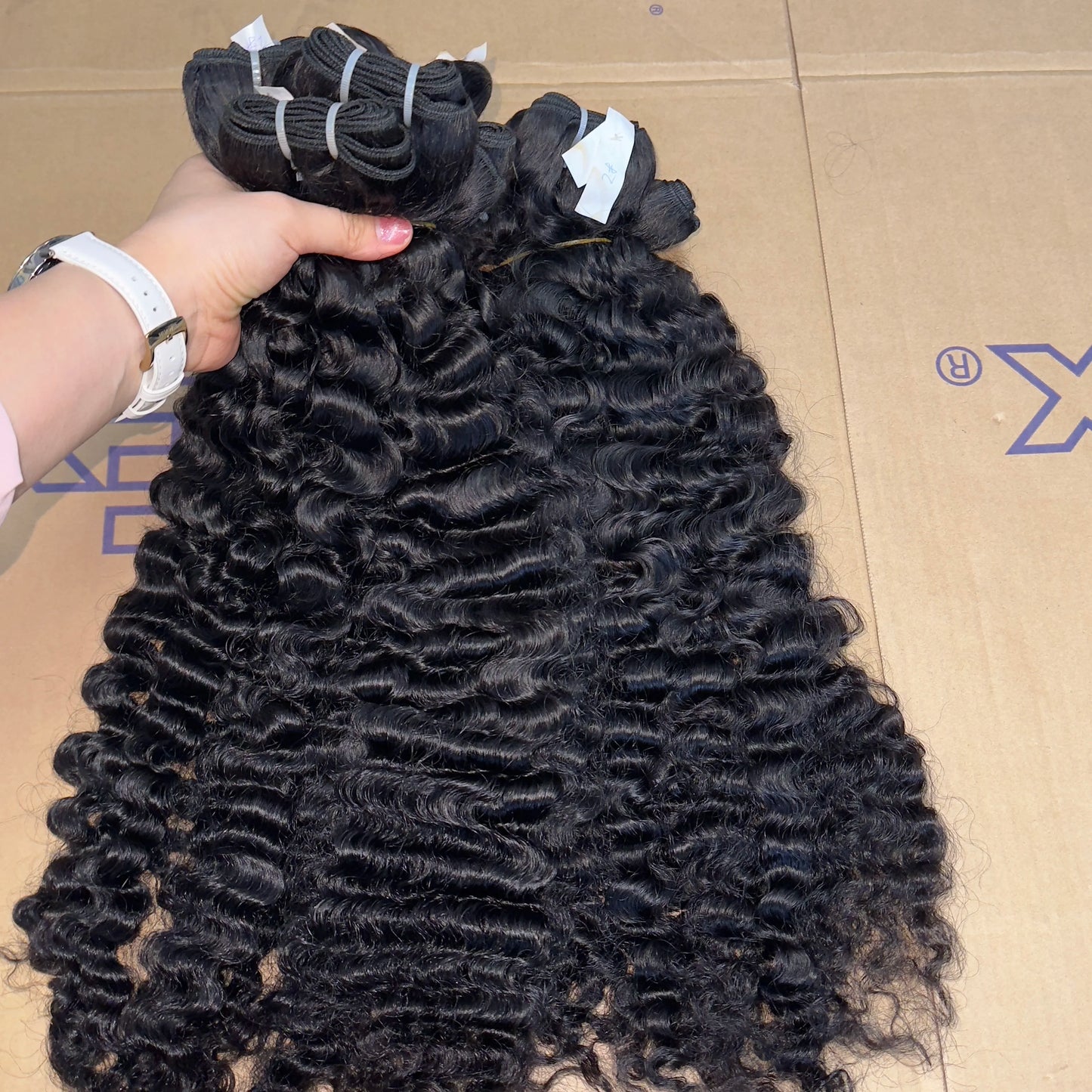 Fast Ship Remy Hair Grade Virgin Cuticle Aligned Cambodian Burmese Curly Hair Extensions Natural Wavy Raw Human Hair