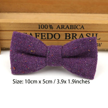 Children Wool Bow Tie Baby Boys Butterfly Skinny Bowtie Single Layer Child Bowties Gravatas Borboleta Collar Kids Ties