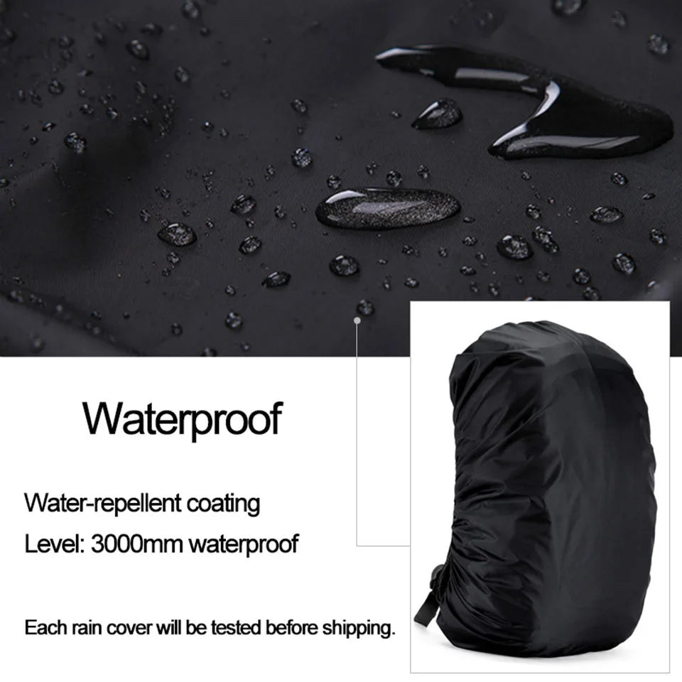 LOOGDEEL Practical Backpack Rain Shield Outdoor Camping Hiking Backpack Protective Cover Waterproof Dustproof Sun-protected Bag