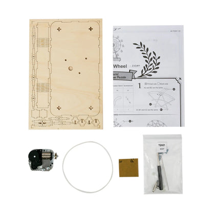 Robotime 3D DIY Wood Crafts Assembly Model Educational Kids Toys Ferris Wheel Wooden Toys 3D  Puzzles for Dropshipping