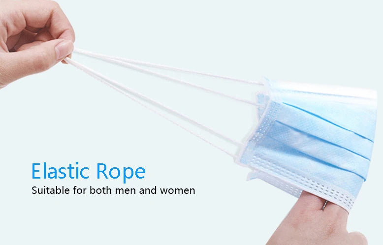 Disposable Nonwove 3 Layer mascarillas quirurgicas homologadas mask маска для лица mascarillas mascara face mask маска Fast Ship