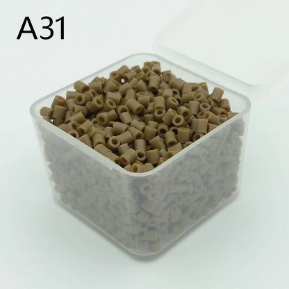 2.6mm Mini Beads/1200pcs/Box Packing Hama Beads Easy to Store For Kids Perler Iron Beads Fuse Handmade Gift Children Toy
