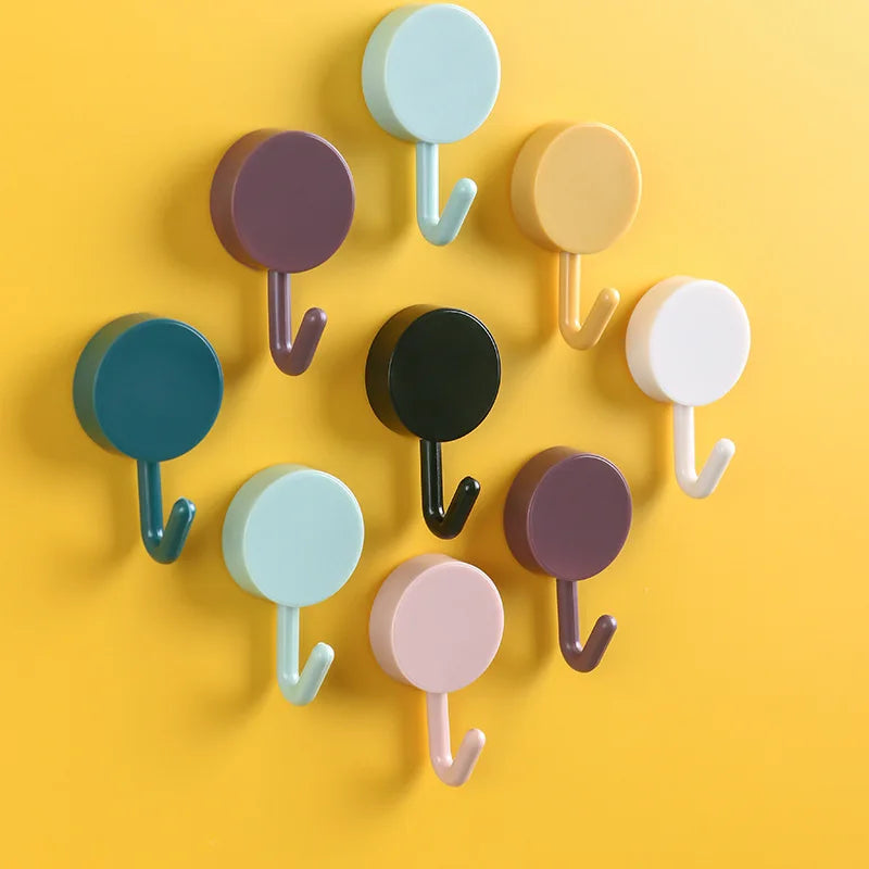 Hot Selling Magic Heavy Duty Plastic Adhesive Wall Hook Strong No Trace and No Hole Hook Modern Design Wholesale