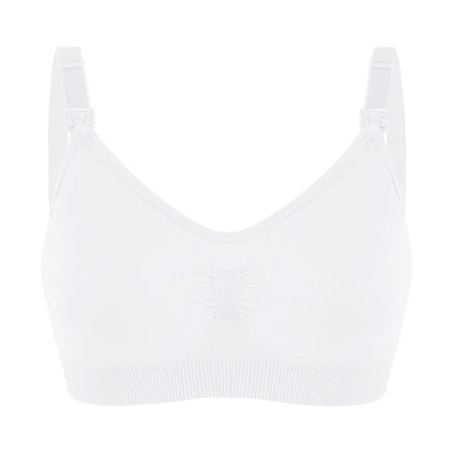 plus Size Seamless Nursing Bra for Women Breathable Maternity Push up Front Closure Underwear Adjustable Straps Wire-Free