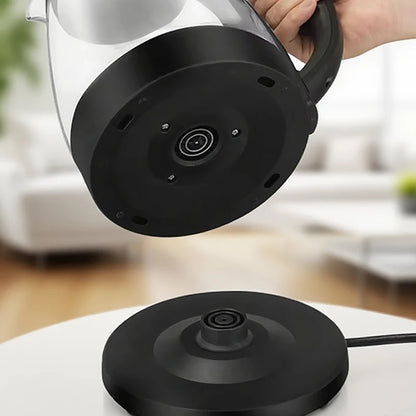 Best-Selling High-Quality1500W Glass Electric Kettle Heater, Portable for Home Use