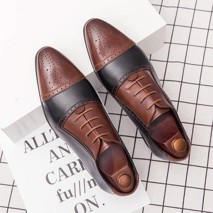 Hot Selling Products 2026 Retro Classic Casual Tassels Loafers Men's Leather Shoes Business Dress Shoes Oxfords