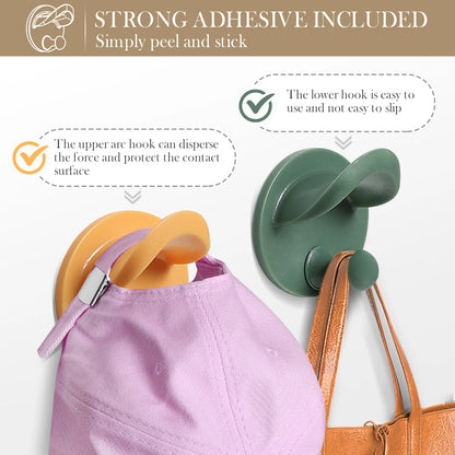 New Arrival Kitchen Home Duckbill Design Hanging Hooks 2 Pcs Creative Multi-Purpose Utility Hooks
