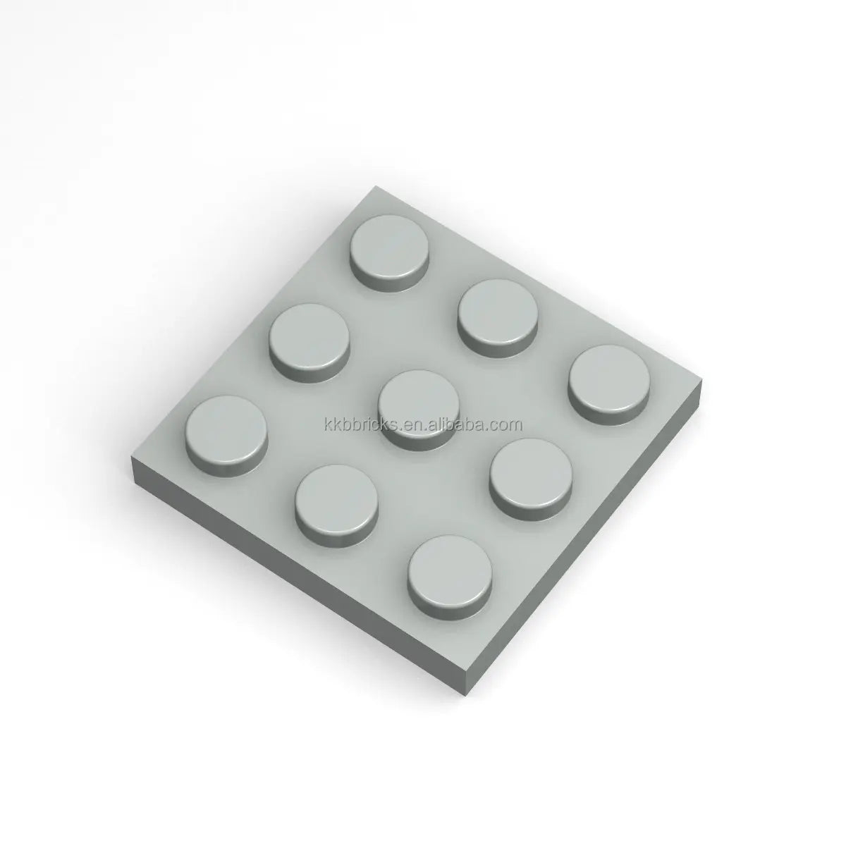 No.11212 Plate 3x3 Studs Classic Building Bricks Compatible Major Brands ABS DIY  Toy Bricks Bulk Assembly Building Blocks
