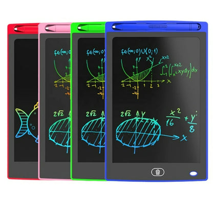 Colorful LCD Writing Tablet 12" Inch Electronic Magic Board Digital Slate for Children Drawing Board Toy Kids