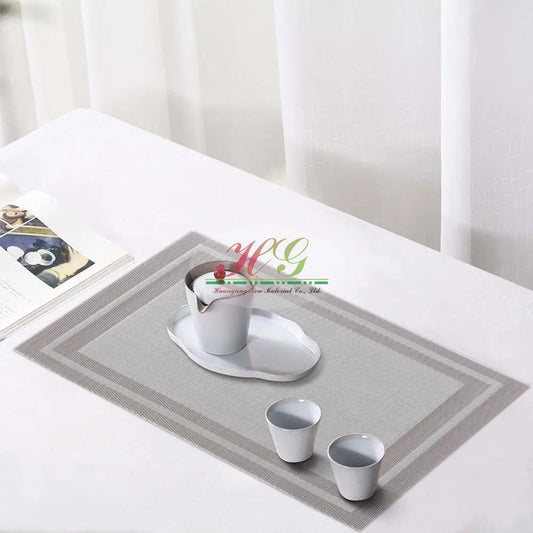 HuanGang Factory Manufacture  Strip Placemat Kitchen Necessary Beautiful Pattern