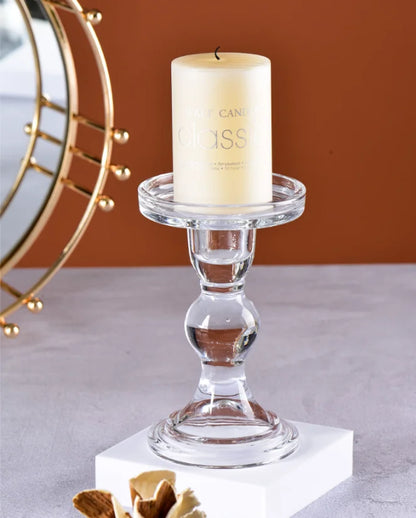 Candles Jars Glass Tall martini Glass Candle Sticker  Glass Candle Holders