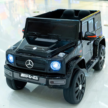 12V 10A Four Drive Electric Car Toy for Kids Remote Control Off-Road Baby Ride Plastic Vehicle for Outdoor Usage EVA Wheels New