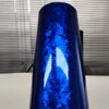 PET Liner Chrome Forged Carbon Blue Color Wrap Vinyl Film