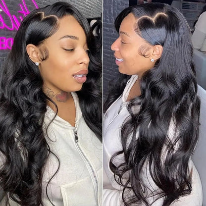 Pre Pluck Raw Cuticle Aligned Indian Hair Wig Glueless Bone Straight HD Lace Wig Bleached Knots Lace Front Human Hair Wigs