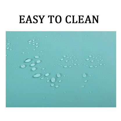 60/40cm Oversized Food Grade Silicone Waterproof Placemat Heat Insulation Anti-Skidding Washable Table Mat For Kitchen Dinner