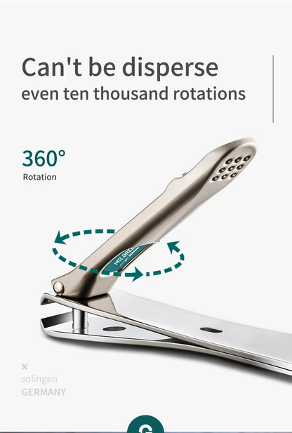 MR.GREEN Nail Clippers Stainless Steel Curved blade Clipper Fingernail Scissors Cutter Manicure tools trimmer with nail files