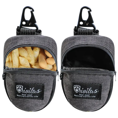 Pet Poop Bags Dispenser Dog Treat Pouch Portable Dog Training Bag Outdoor Travel Dog Poop Bag Durable Pet Accessories