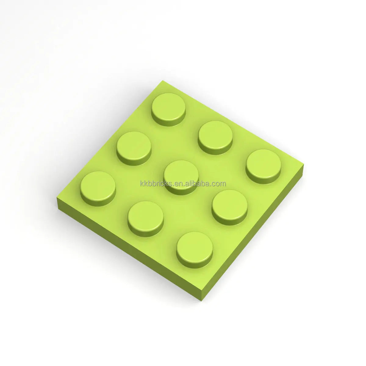 No.11212 Plate 3x3 Studs Classic Building Bricks Compatible Major Brands ABS DIY  Toy Bricks Bulk Assembly Building Blocks