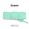 25mm Custom Colored Flat Elastic Polyester Shoelaces Colorful Printed Sneaker Shoe Laces