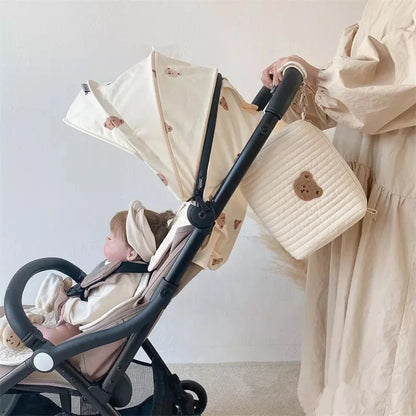 Mommy Nappy Bag and Baby Diaper Caddy Organizer Cotton Rope Tote Basket Bag Excellent Value Price