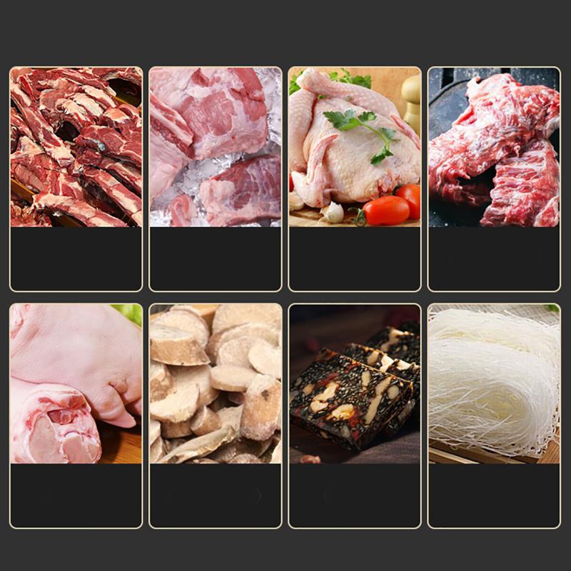 Stainless Steel Meat Slicer Meat Slicer Bone Cutting Machine Minced Lamb Bone Meat Cutter Chicken Duck Fish Ribs Lamb Cutting