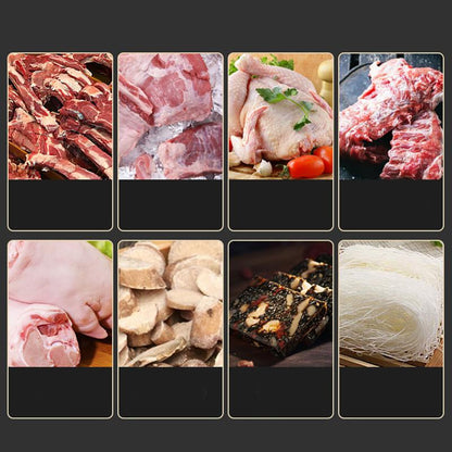 Stainless Steel Meat Slicer Meat Slicer Bone Cutting Machine Minced Lamb Bone Meat Cutter Chicken Duck Fish Ribs Lamb Cutting