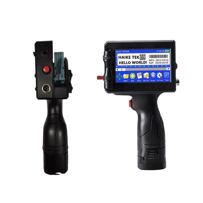 Expiry Date Stamp Portable Mini Inkjet Printer With Ink Cartridge