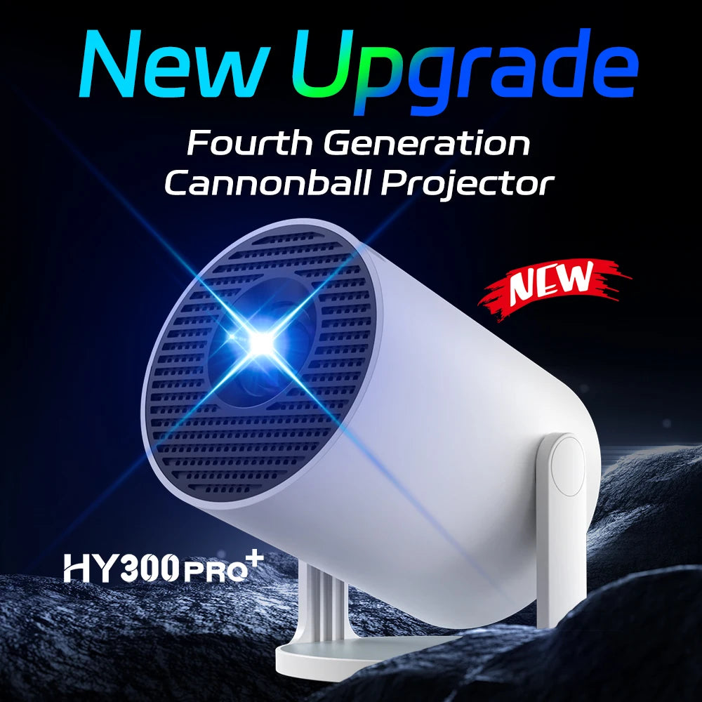 Topleo Proyector 4K 5G Video Outdoor Portable Wifi Display Wireless LCD Android HD 4k Video Hy300 Projector