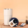 Portable Cups Temperature Display OEM ODM Logo Insulated Stainless Steel Thermos Vacuum Tumbler Coffee Smart Water Cup Mug