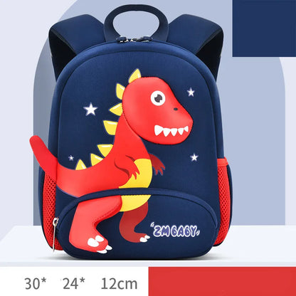 2022 Cartoon Student Schoolbag 1-6 Grade Spine Care Shoulder Bag School Children Bags