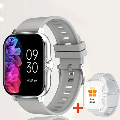 Smartwatch for Men and Women, with Calling and Message Notifications, Large Screen Display, Suitable for Various Sports Modes