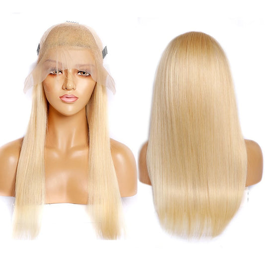 Manufacturers Wholesale 613 Blonde Wig Bone Straight Human Hair Wig 13X4 Hd Lace Frontal Brazilian Virgin Natural Vietnamese Raw