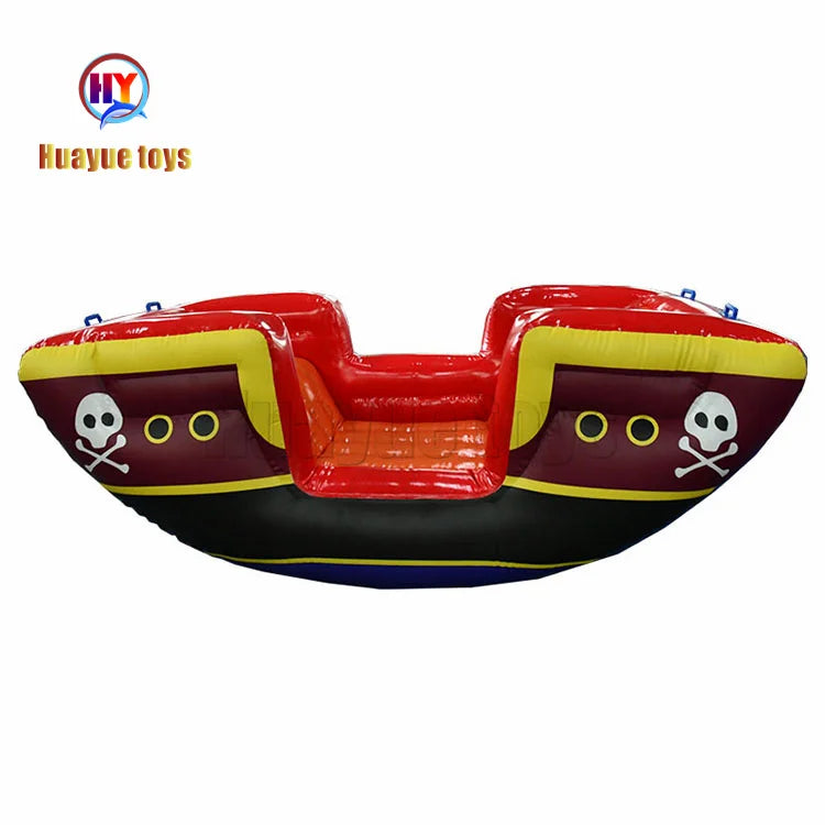 Wholesale Kids Playing Fun Toy Watermelon Inflatable Sport Games Viking Seesaw for Water Park