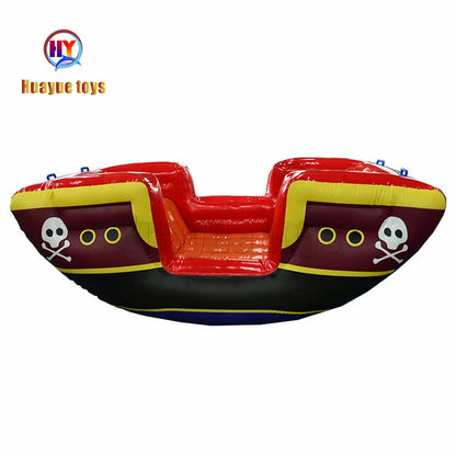 Wholesale Kids Playing Fun Toy Watermelon Inflatable Sport Games Viking Seesaw for Water Park