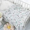 Low Price in Stock 2 Layer Bamboo Cotton Baby Muslin Dream Blanket 47*47 High Quality 100% Cotton Swaddle Muslin Blanket