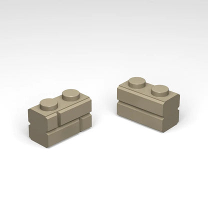 Masonry Profile Bricks Set Plastic ABS Building Blocks Construction Toy for Wall Building Diverse Bulk Toy Kit Compatible Major