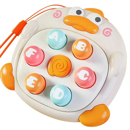 Duck in the Palm Whack-a-mole Decompression Toy Baby Puzzle Fun Press Press Baby Mini Cute Interactive Puzzle Machine