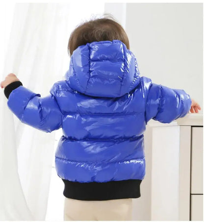 Baby Down Jacket Baby Cotton-padded Coat Boys Girls Clothing Child Winter Thickening Boys Girls Outwear
