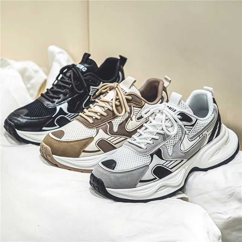 Style Sports Shoes Men Comfortable Mesh Lining Running Sneakers for Me