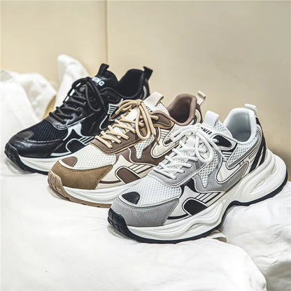 Style Sports Shoes Men Comfortable Mesh Lining Running Sneakers for Me