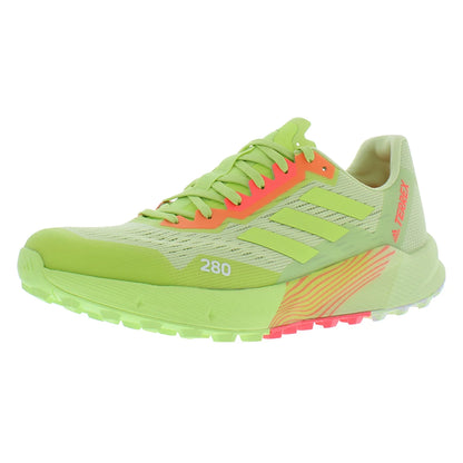 For Terrex Agravic Flow 2 Women's Running Shoes Almost Lime/Pulse Lime/Turbo Color | 100% Authentic Made in Vietnam
