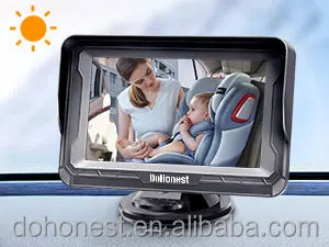 New Design 4.3 Inch Car Baby Camera Real Time Monitoring Kit for Vehicle Rear Seat Safety Viewing