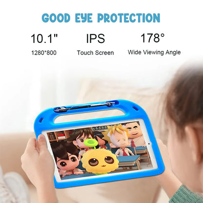 Wintouch 10 Inch Children Learning Tablets 2GB 32GB Pre-Installed Educational APP Tablet Pc 1280*800 Screen Kids Tablet