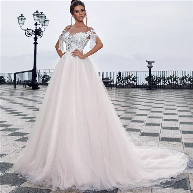 2023 Bridal Gowns Wedding  Abaya Dubai Bridal Muslim Dresses Traditional Wedding Dresses Boho Wedding Dress Bridal Gowns