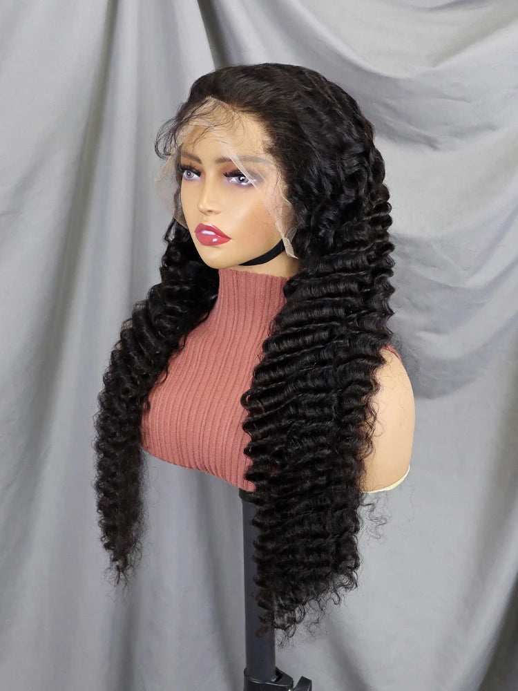 Raw 13x4 Straight Indian Hair Wigs Human Hair Full Transparent Lace Front Wigs for Black Women