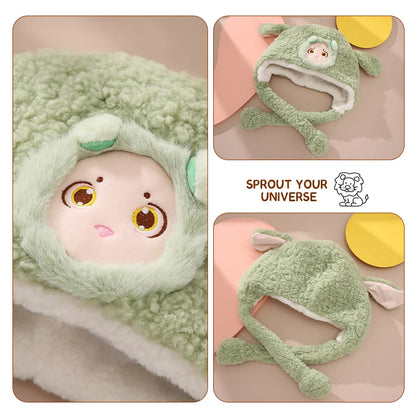 Outdoor Warm Cute Jumpy Ear Winter Hat Kids Hoods Hat