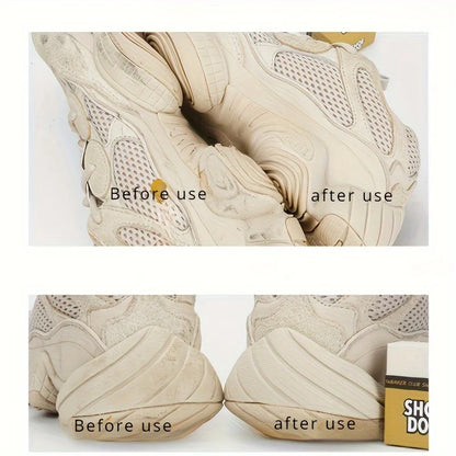 2Pcs Suede Shoe Cleaner Rubber Eraser - Non-electric Stain Remover for Sneakers, Clothing, Glass, Walls, Floors, Furniture