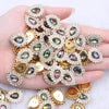 Hot Sale Flatback Claw Glass Rhinestones 7x10mm 200pcs Sew on Tear Shiny Crystals Gold Base for Bags & Clothes